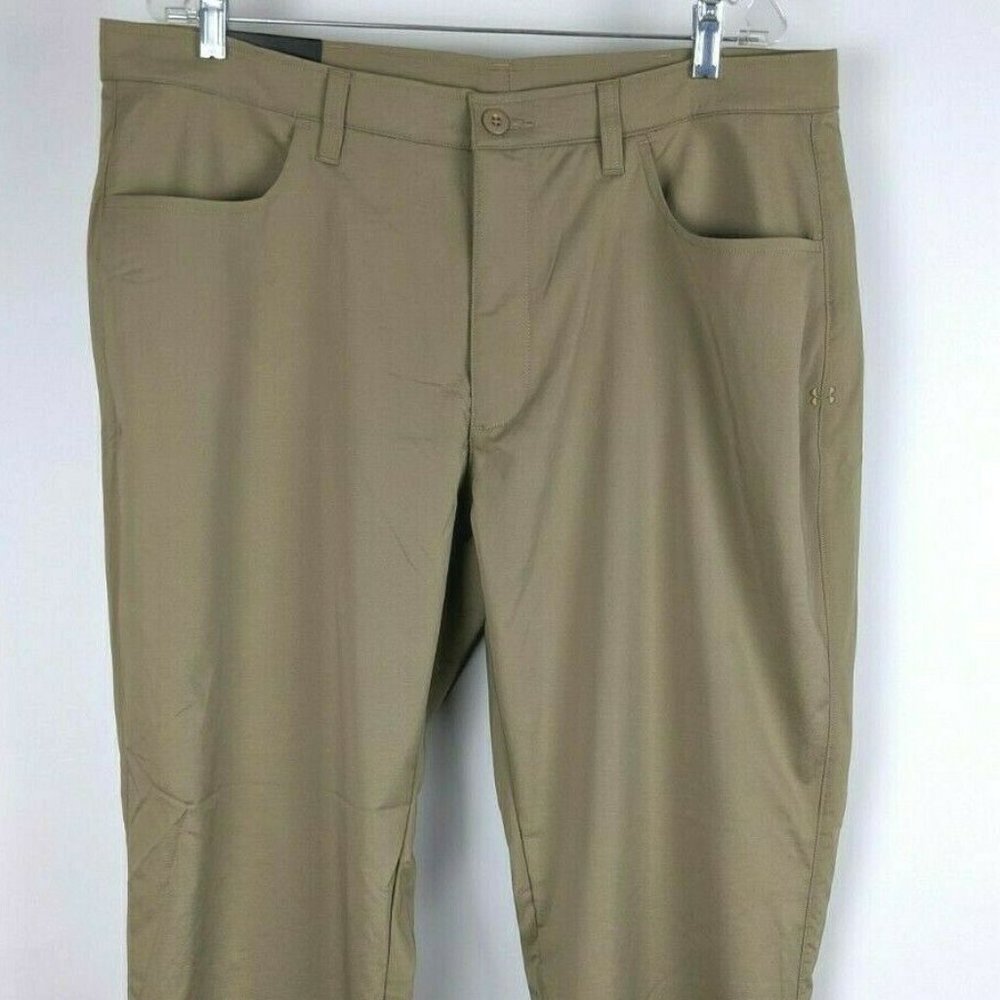 Under Armour Men's Tech Golf Pants Canvas